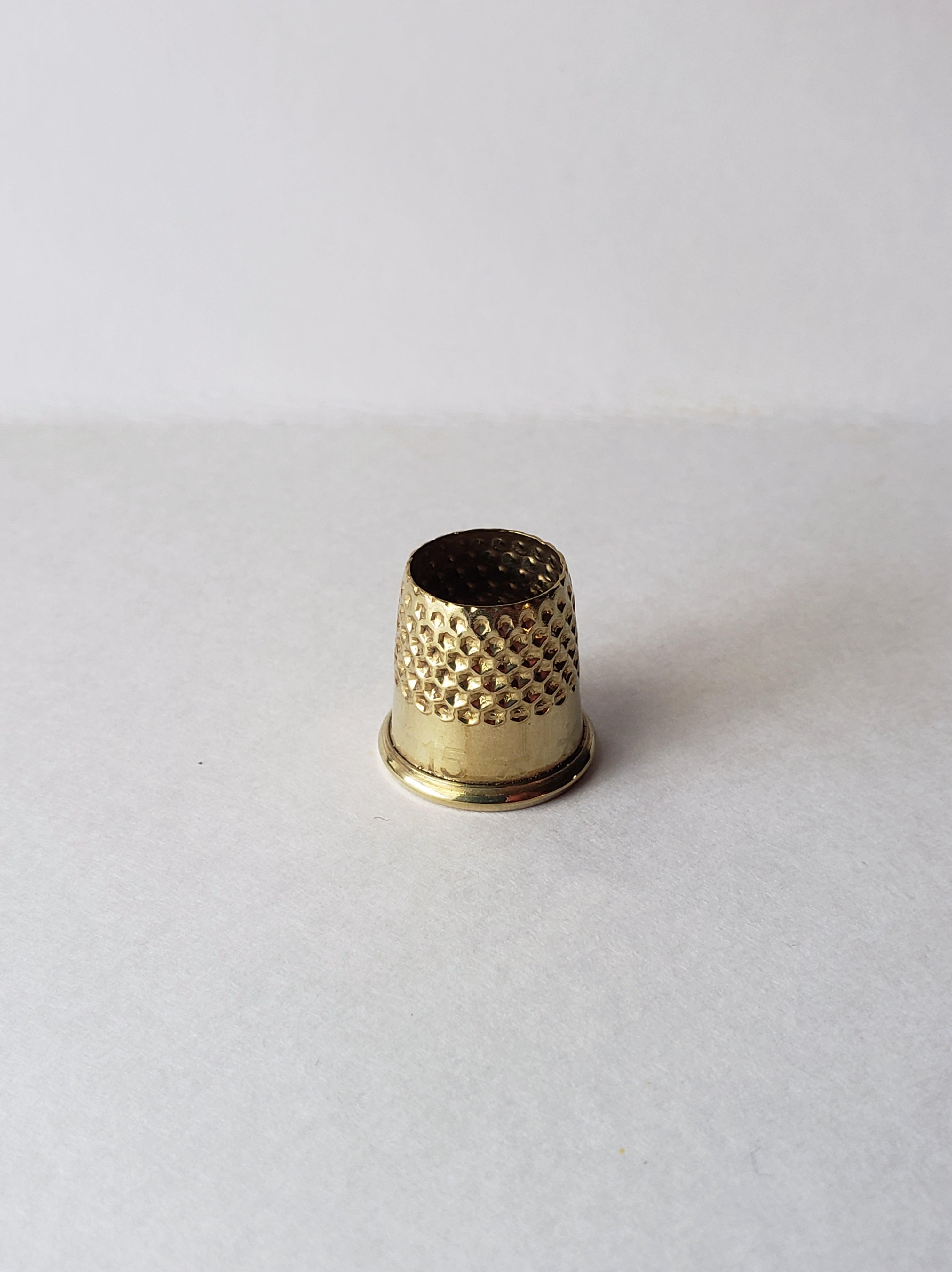 Leather Thimble – Fibr & Cloth Studio