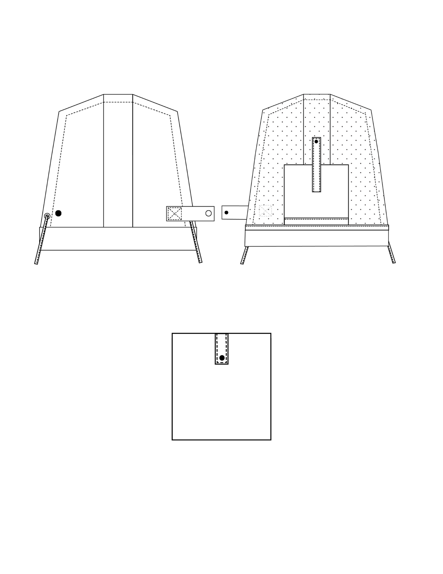 Nettle Hood // A Zero Waste PDF Sewing Pattern