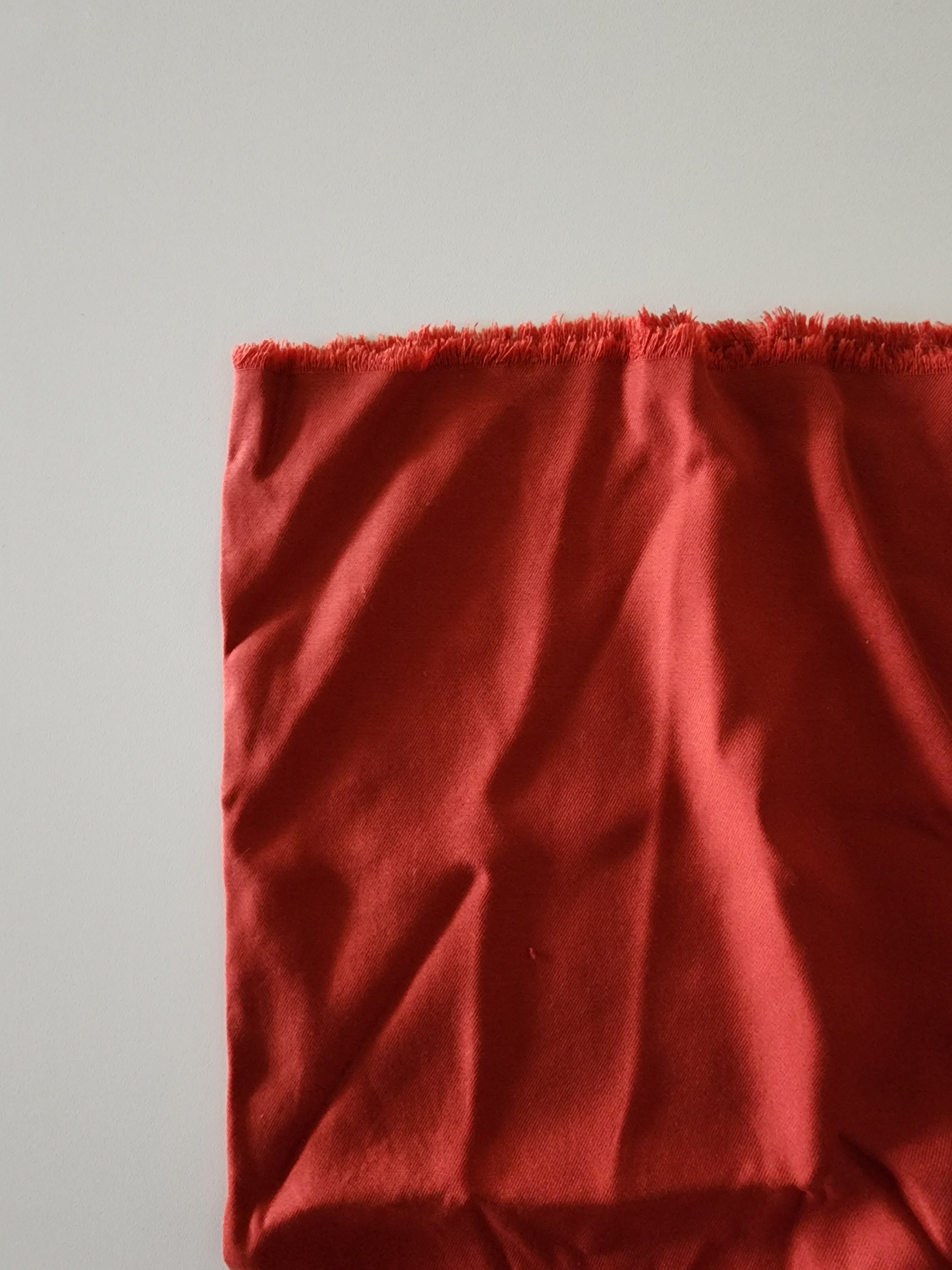 Red Tencel Fabric – Fibr & Cloth Studio