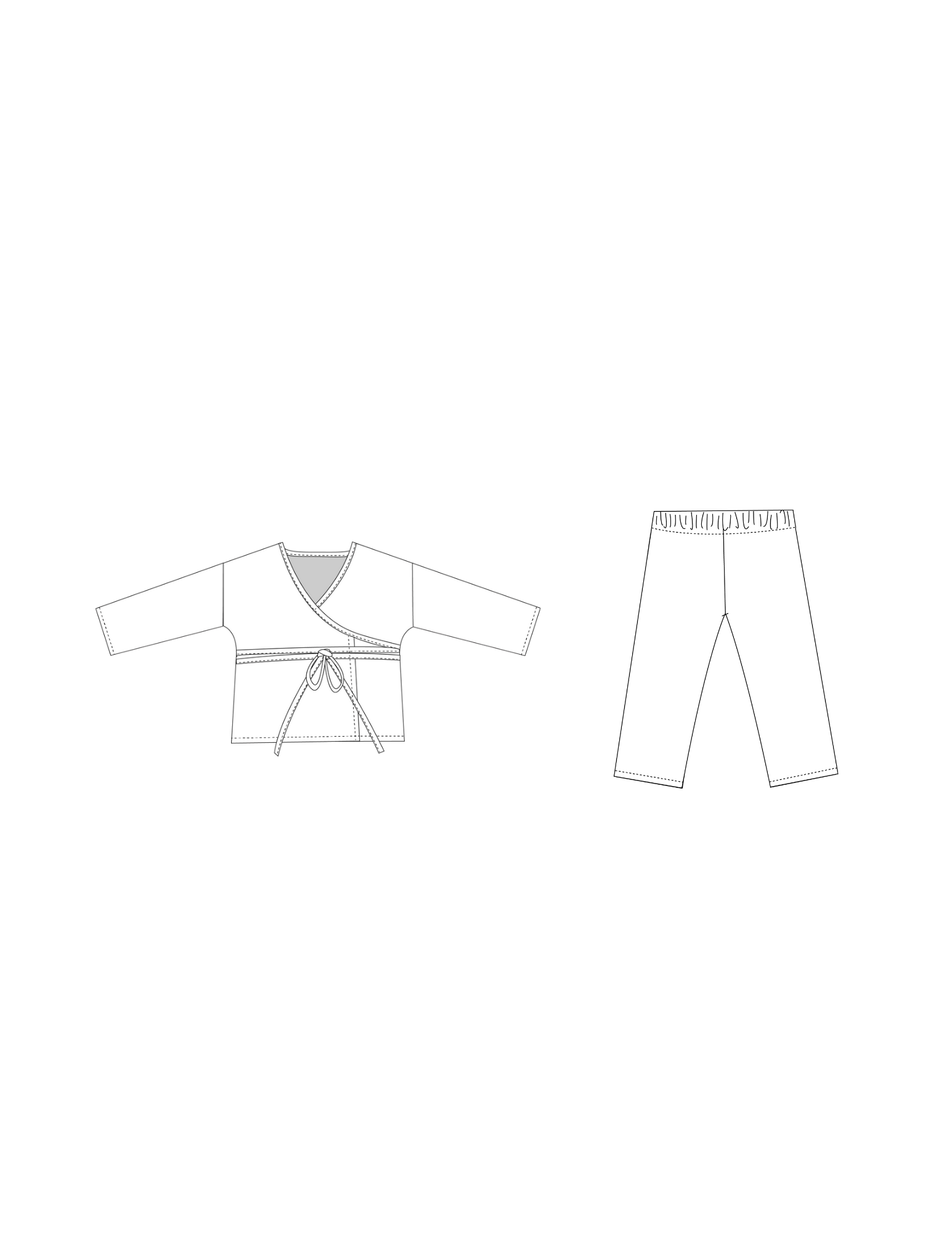 Full Umbra Lounge Set PDF Sewing Pattern – Fibr & Cloth Studio