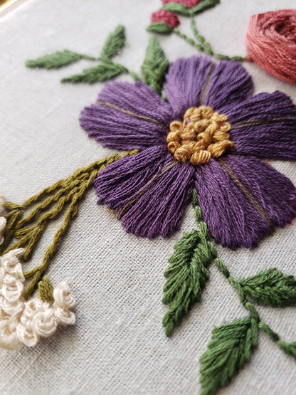 Blooming Garden PDF Embroidery Pattern