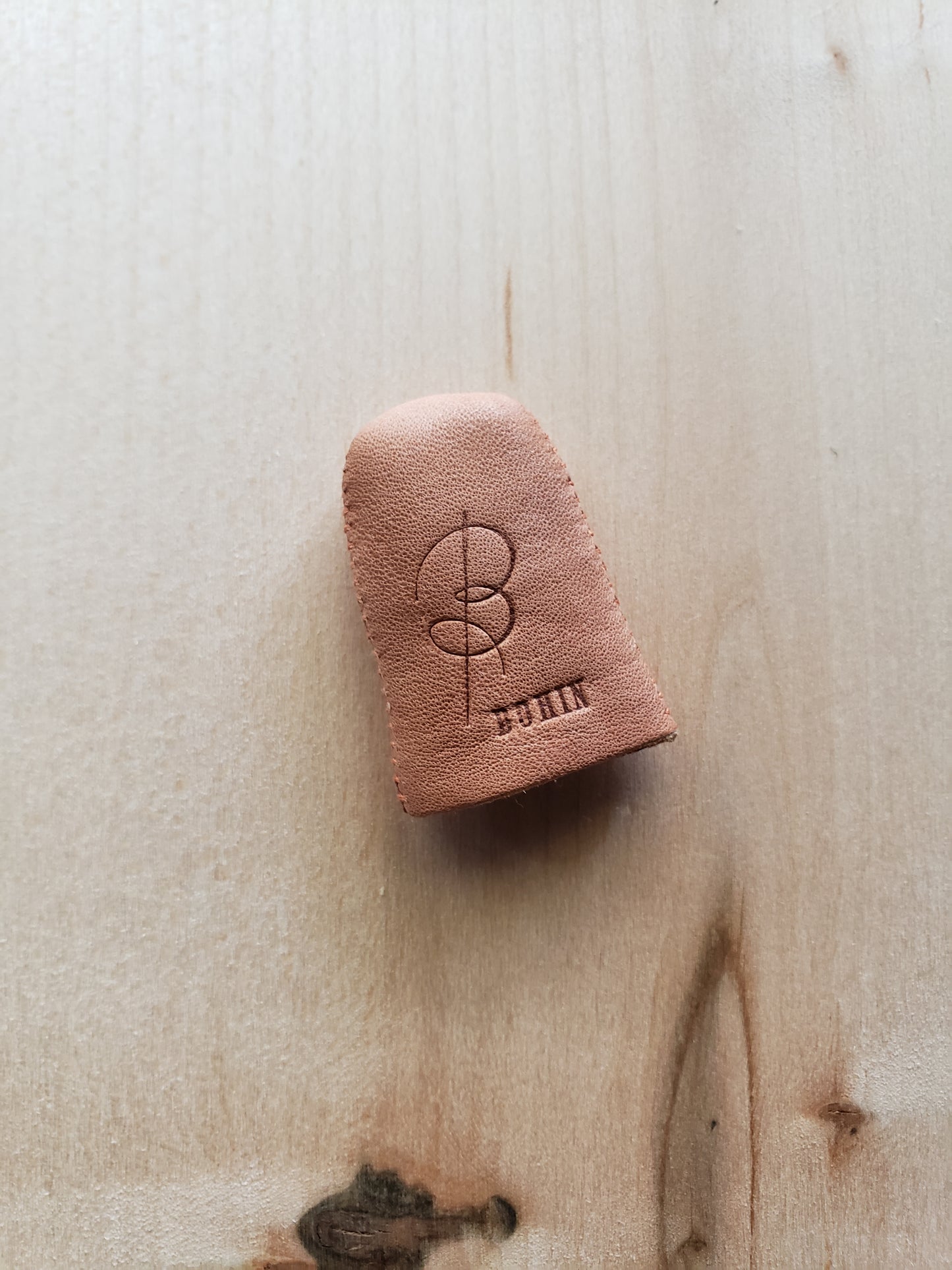 Leather Thimble – Fibr & Cloth Studio