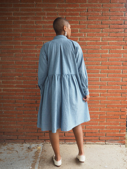Iris Blouse & Dress // A Zero Waste PDF Sewing Pattern