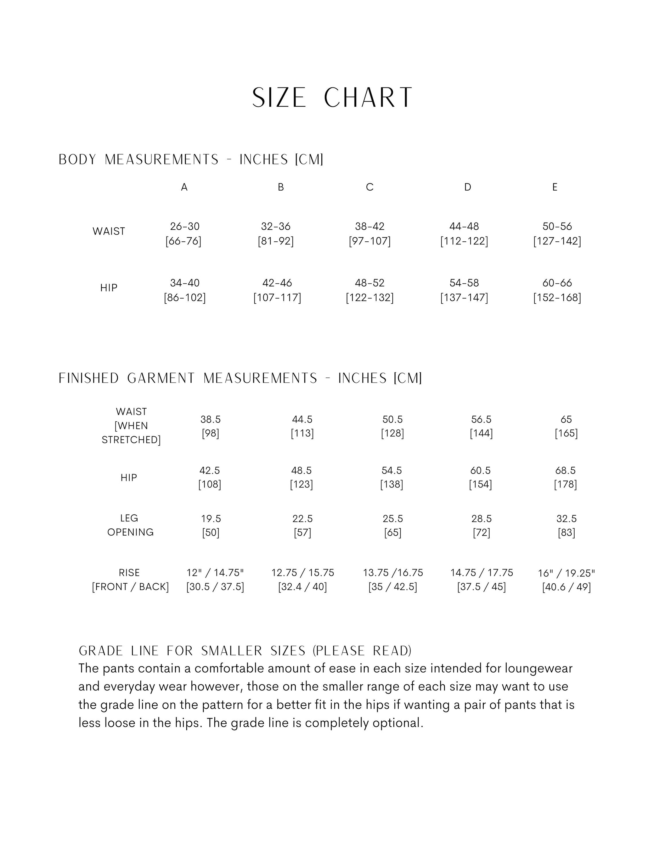 Umbra Pants PDF Sewing Pattern – Fibr & Cloth Studio